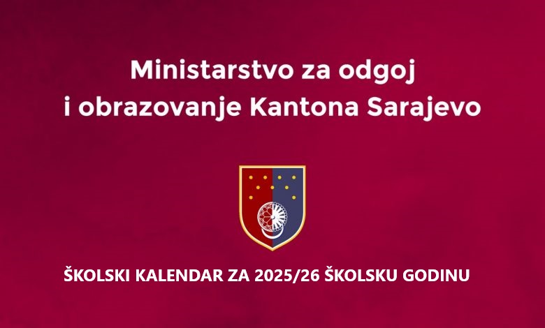 Školski kalendar MO KS 2025-26 sk.god